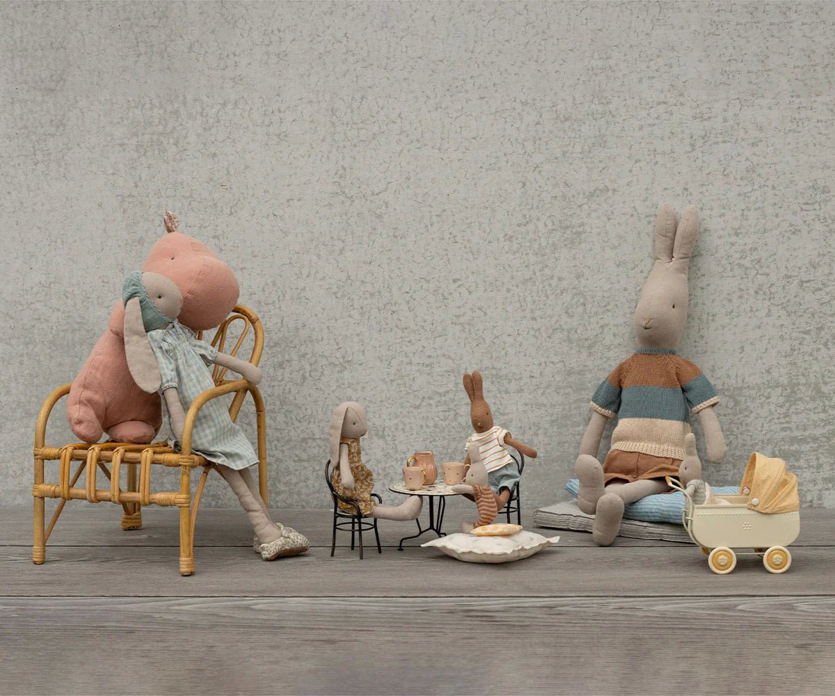MAILEG - Chaise Avec Accoudoirs Miniature, Mini, Pour Souris Maileg
