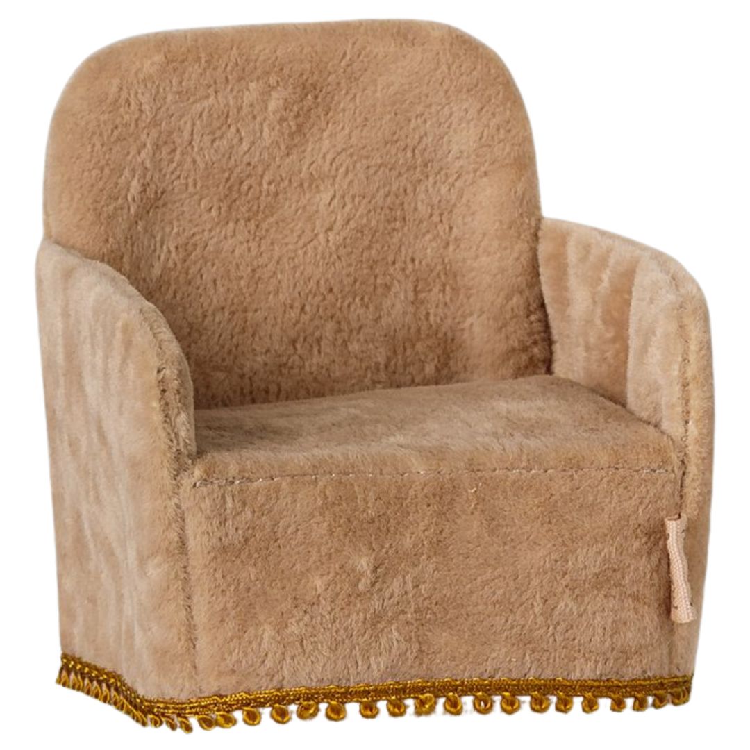 MAILEG - Chaise Pliante Souris Poudre