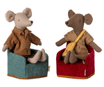 MAILEG - Chaise Pliante Souris Rouge