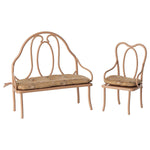 MAILEG - Chaise Vintage Mini, Poudre