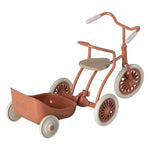 MAILEG - Chariot Tricycle, Souris - Corail
