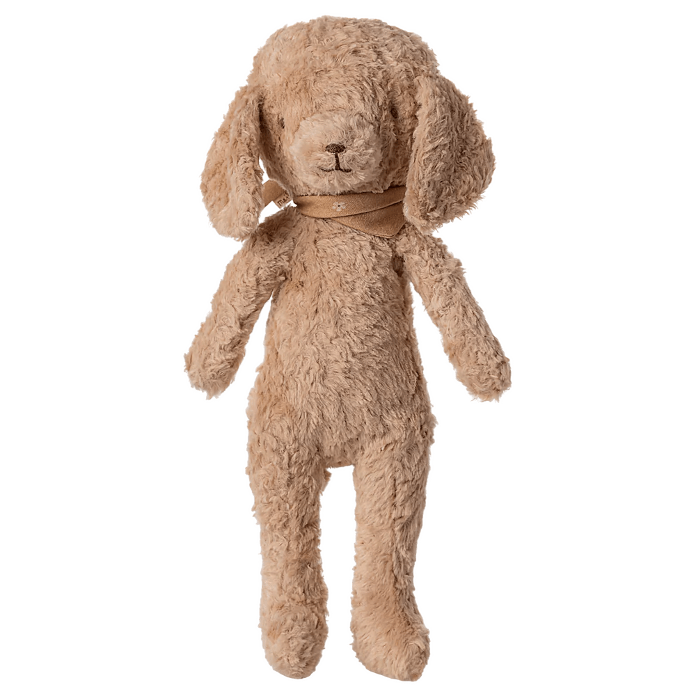MAILEG - Chien Caniche, Peluche Vintage - Rosé Poudré