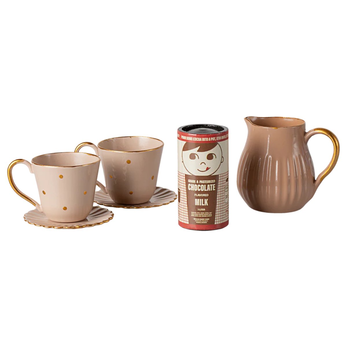 MAILEG - Coffret Chocolat Chaud Mini Pour Souris Maileg