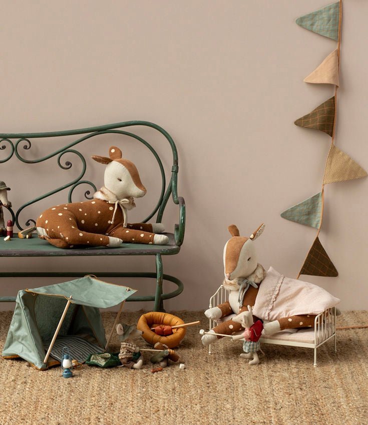 MAILEG - Cosy Bambi - Blanc Cassé