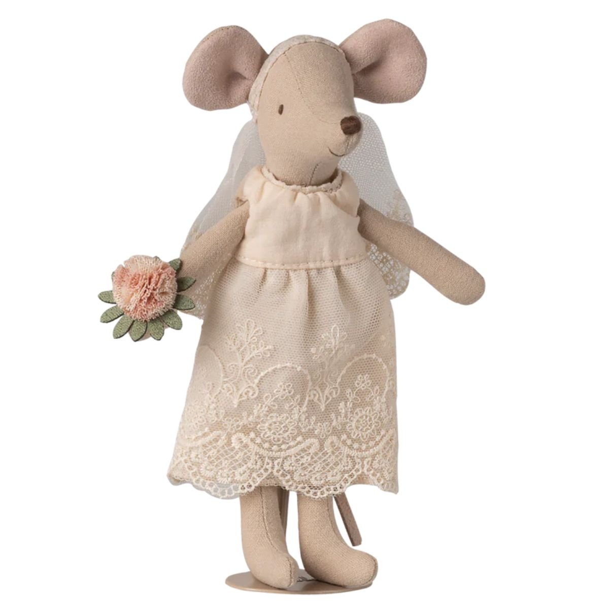 MAILEG - Couple De Souris Mariés Dans Son Joli Coffret, Maman & Papa
