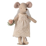 MAILEG - Couple De Souris Mariés Dans Son Joli Coffret, Maman & Papa