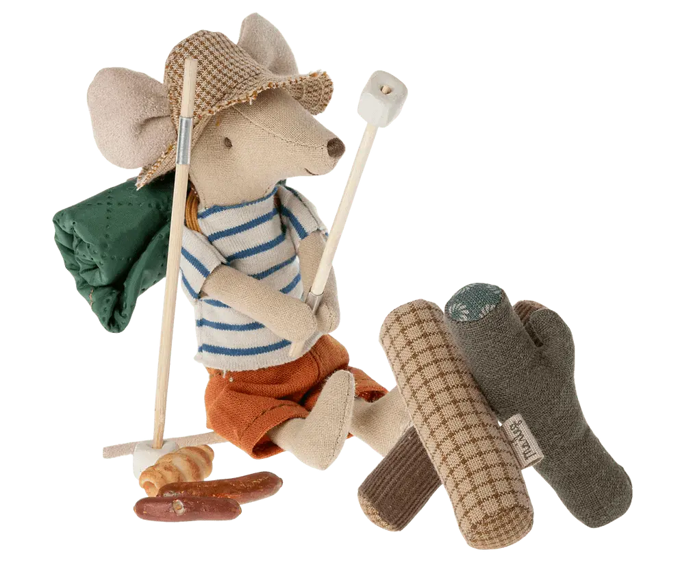 MAILEG - Ensemble Feu De Camp, Pour Souris Maileg