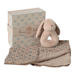 MAILEG - Ensemble Hochet Lapin - Poudre