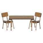 MAILEG - Ensemble table et chaises, Pour Souris Maileg - Rose foncé