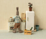 MAILEG - Grille - pain Miniature Avec Pain Pour Souris Maileg - Blanc Cassé