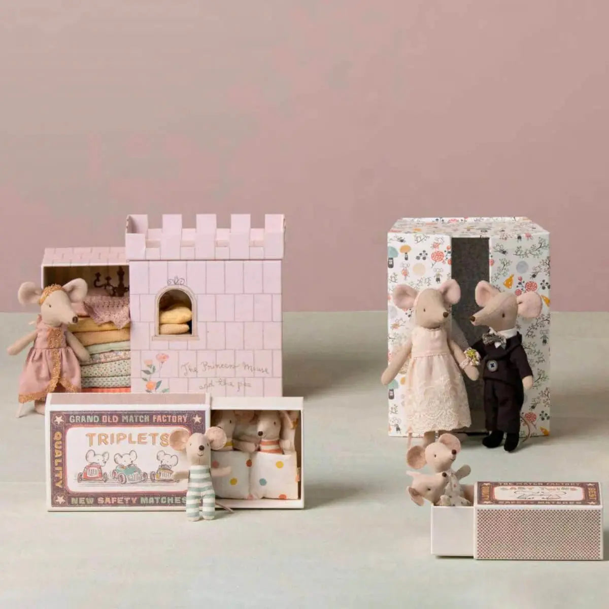 MAILEG - La Princesse Et Le Petit Pois, La Grande Sœur Souris