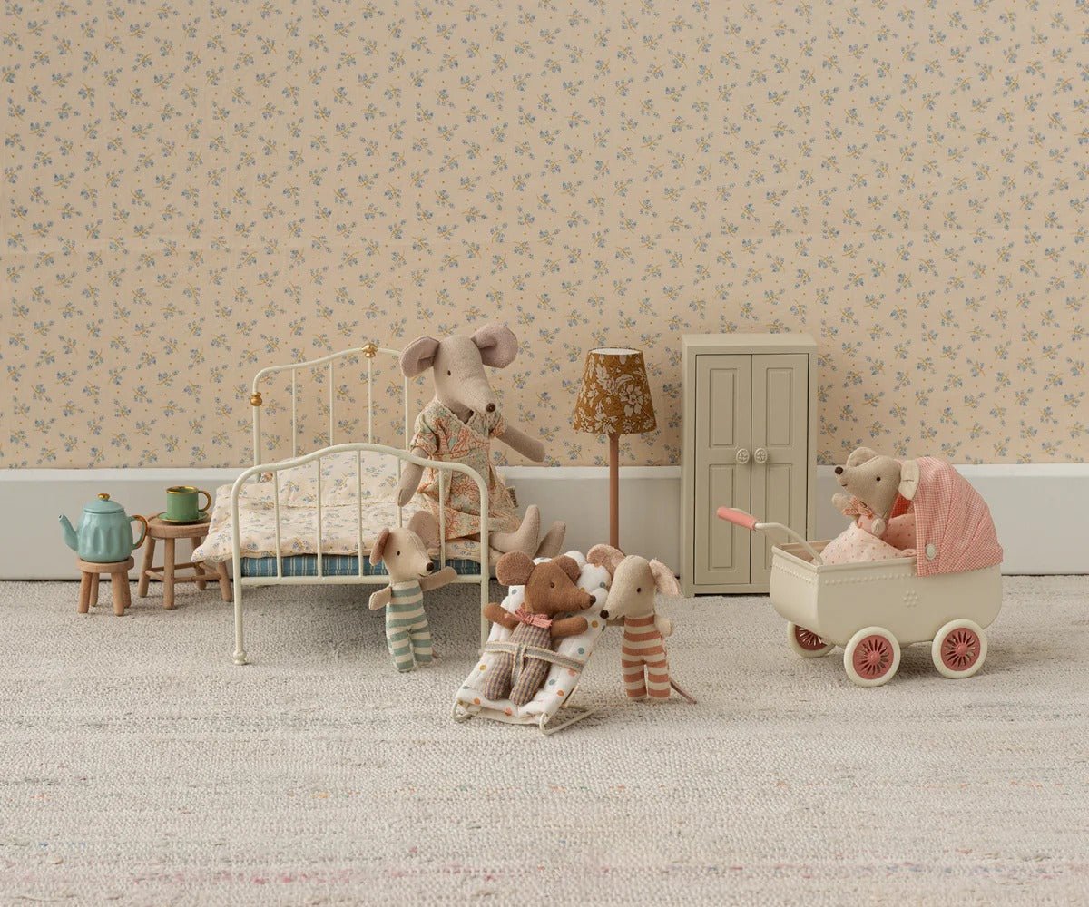 MAILEG - Landau, Pour Souris Maileg - Corail