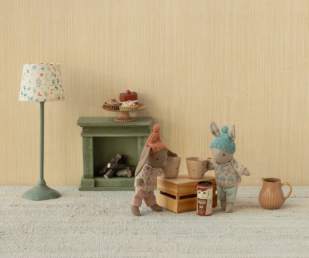 MAILEG - Lapin D'hiver, Micro - Marron Rose