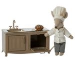 MAILEG - Meuble de Cuisine Pour Souris Maileg - Marron Clair