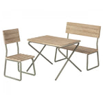 MAILEG - Mobilier De Jardin - Ensemble Table, Chaise Et Banc