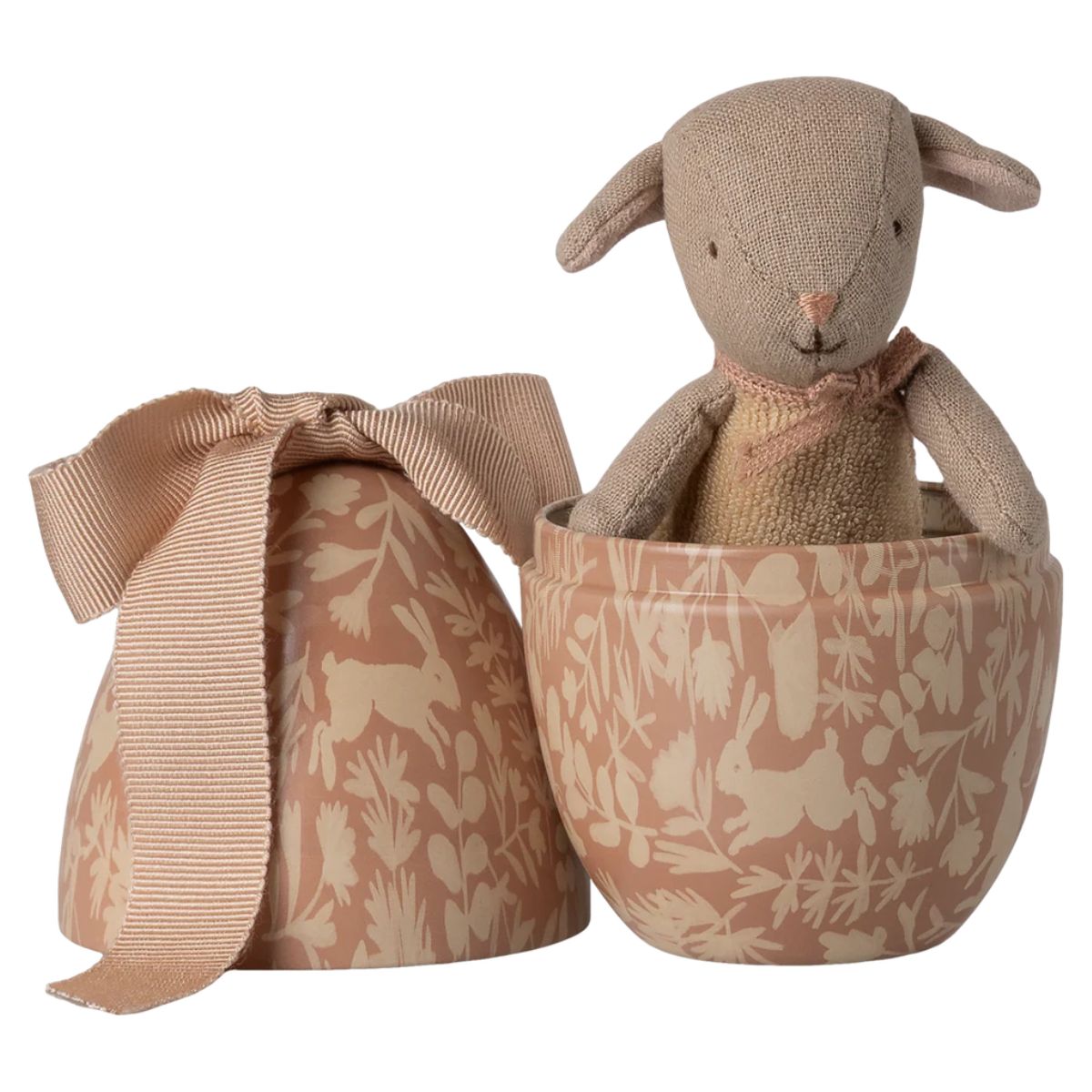 MAILEG - Œuf De Pâques Avec Agneau Micro, Petit – Poudre