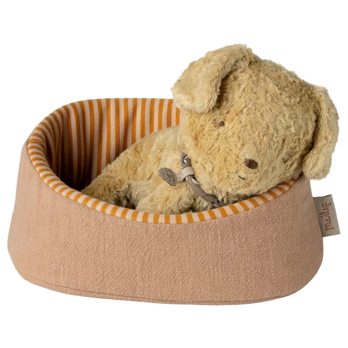 MAILEG-Panier Pour Animaux de Compagnie - Rose Poudré