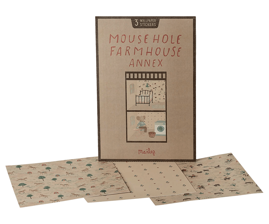 MAILEG-Papier Peint Autocollant, Annexe Farmhouse