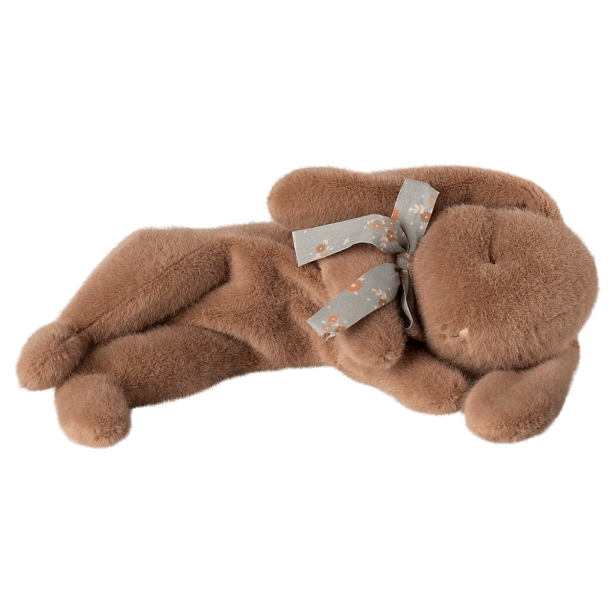 MAILEG - Peluche Lapin Endormi, Petit - Brun Doux