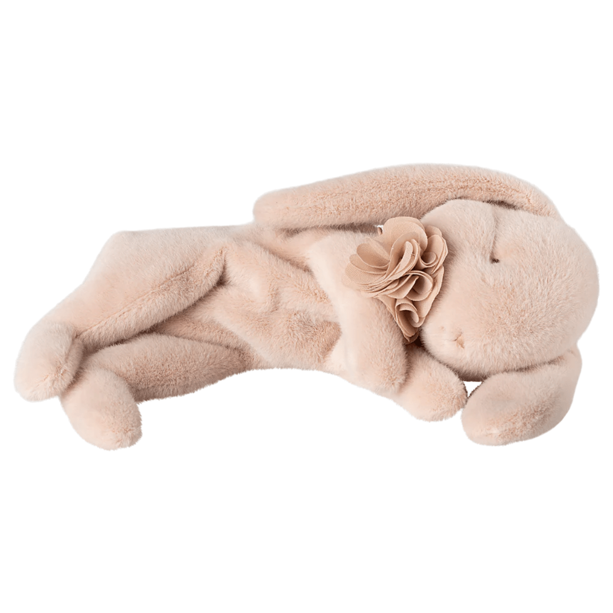 MAILEG - Peluche Lapin Endormi, Petite - Poudre