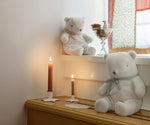 MAILEG-Peluche Ours, Mini - Blanc Cassé