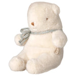 MAILEG-Peluche Ours, Mini - Blanc Cassé
