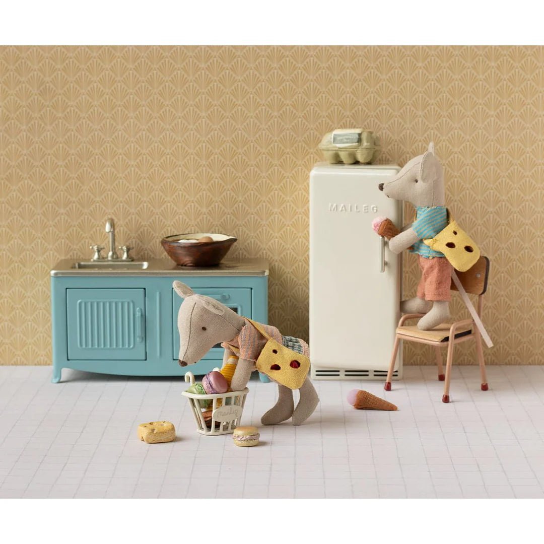 MAILEG-Petite Sœur Souris Avec Son Sac