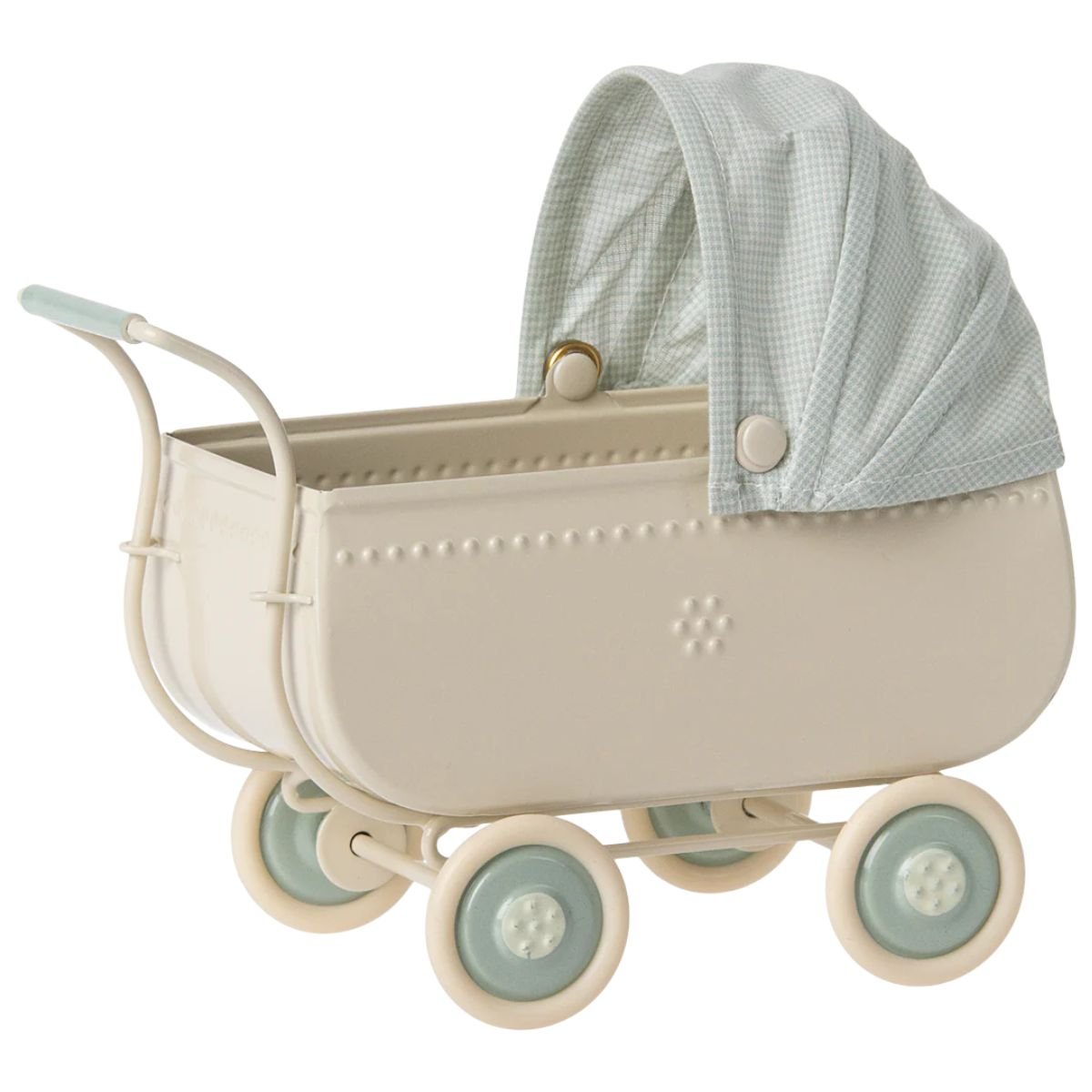 MAILEG - Poussette Micro Pour Souris Maileg - Bleue