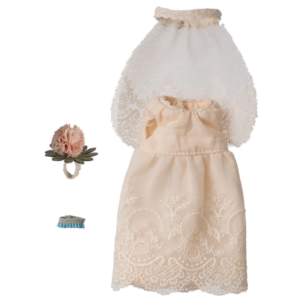 MAILEG - Robe De Mariée, Maman Souris