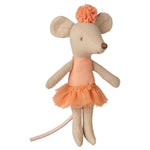 MAILEG-Souris Ballerine, Petite Sœur - Abricot