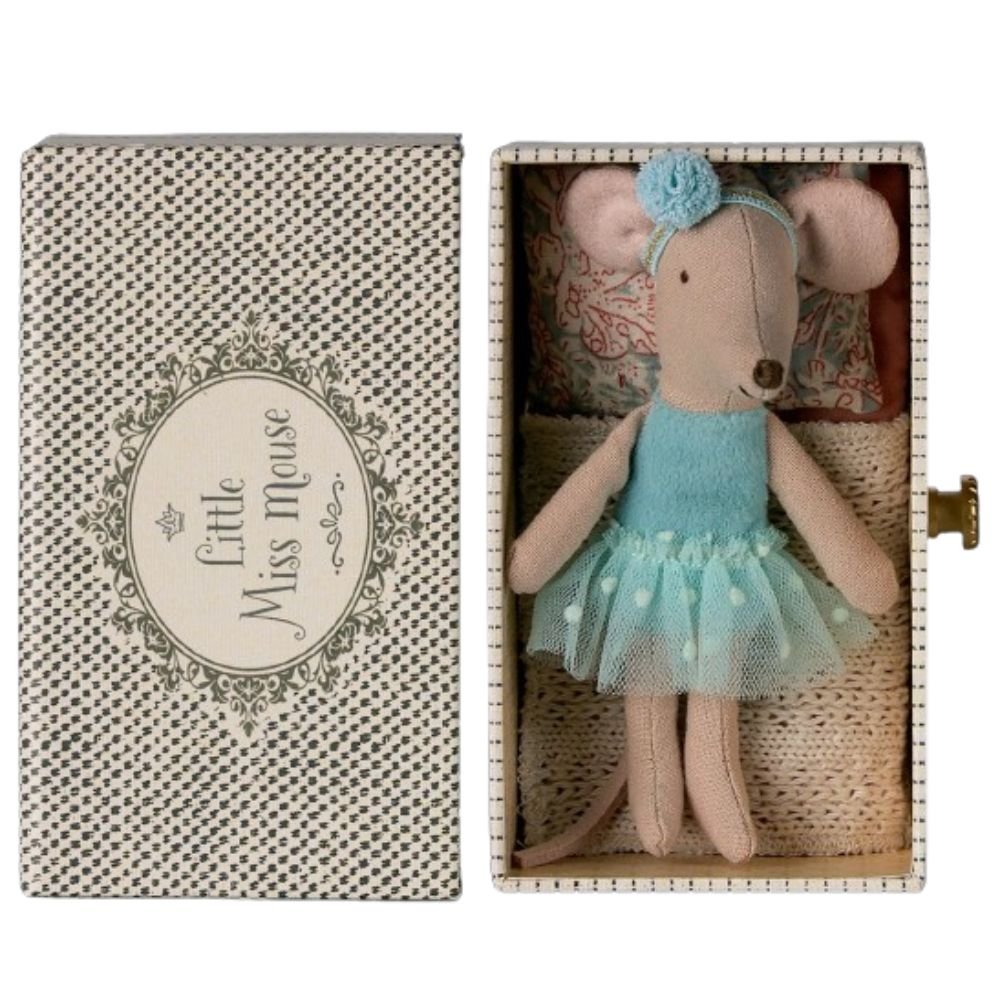 MAILEG - Souris Dansante Dans Un Lit de Repos, Petite Sœur