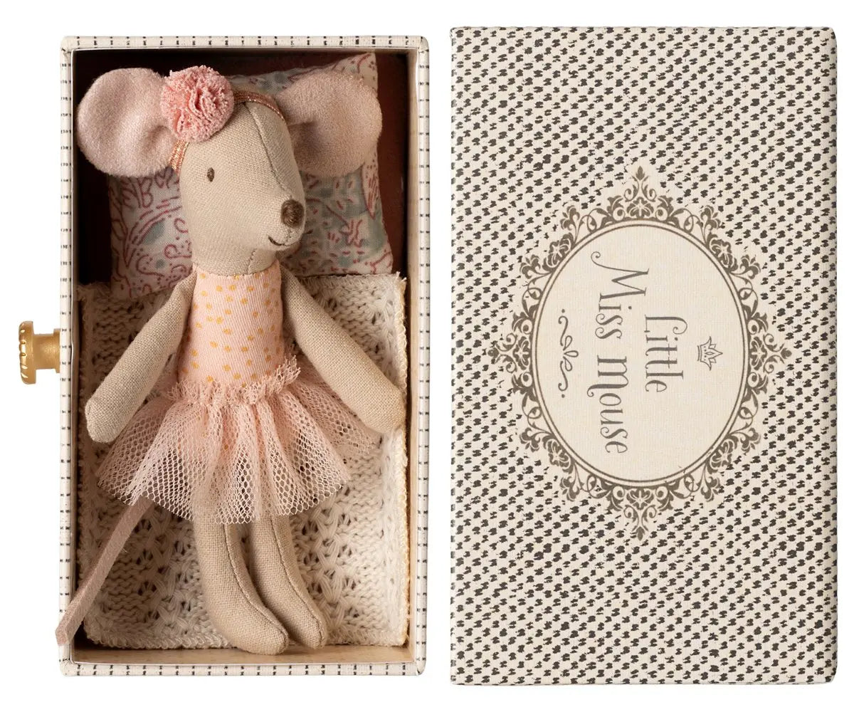 MAILEG - Souris De La Danse Dans Le Lit De Jour, Petite Sœur