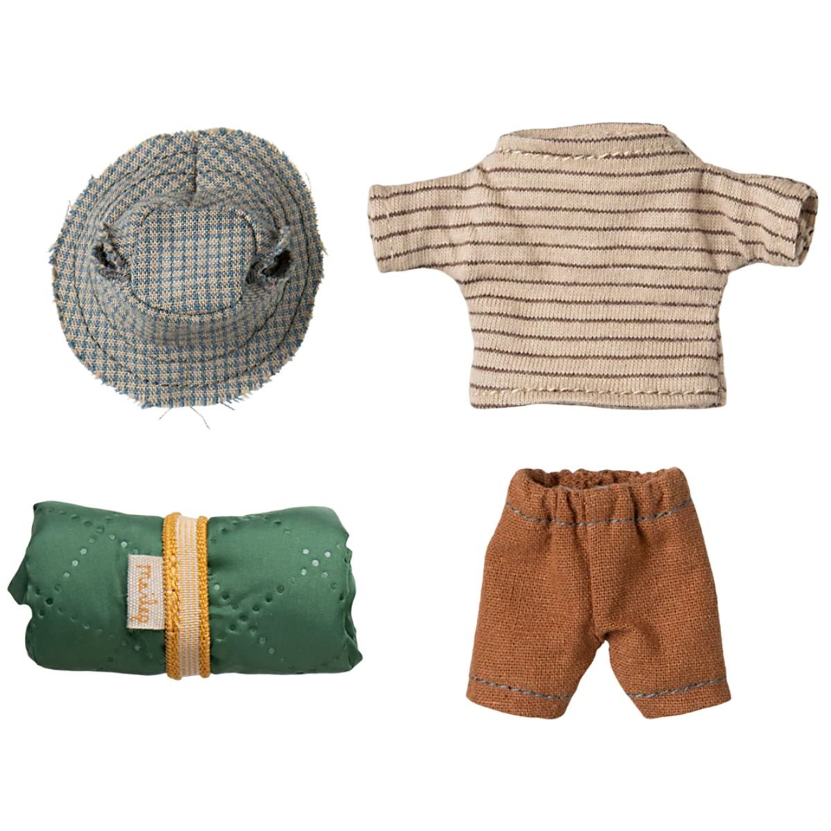 MAILEG - Souris de Randonnée Maileg, Grand frère - A Fines Rayures