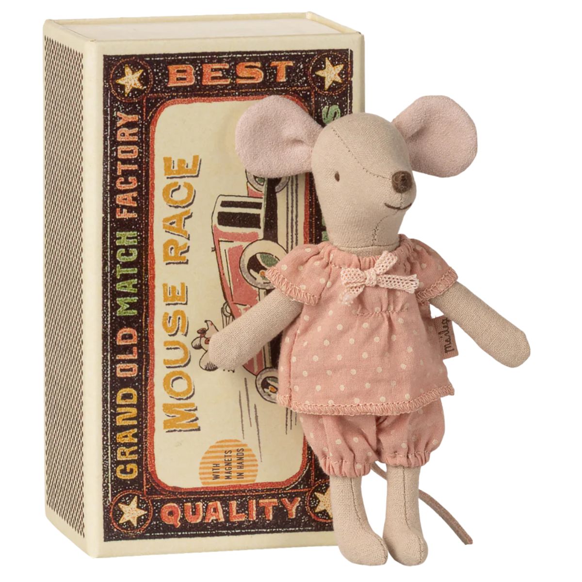 MAILEG - Souris Grande Sœur Dans Sa Boîte D'allumettes