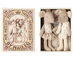MAILEG - Souris Jumeaux Royaux, Petits Sœur & Frère