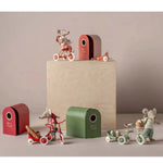 MAILEG - Souris Tricycle, Grand Frère - Vert