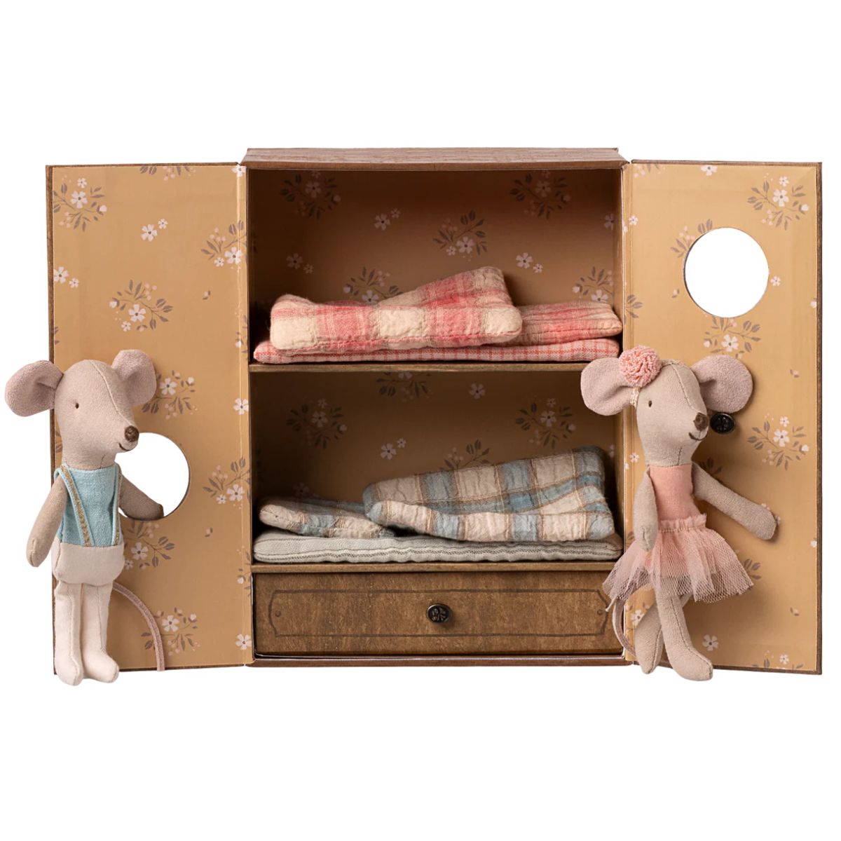 MAILEG - Studio De Danse Maileg Avec Petite Sœur Et Petit Frère Souris