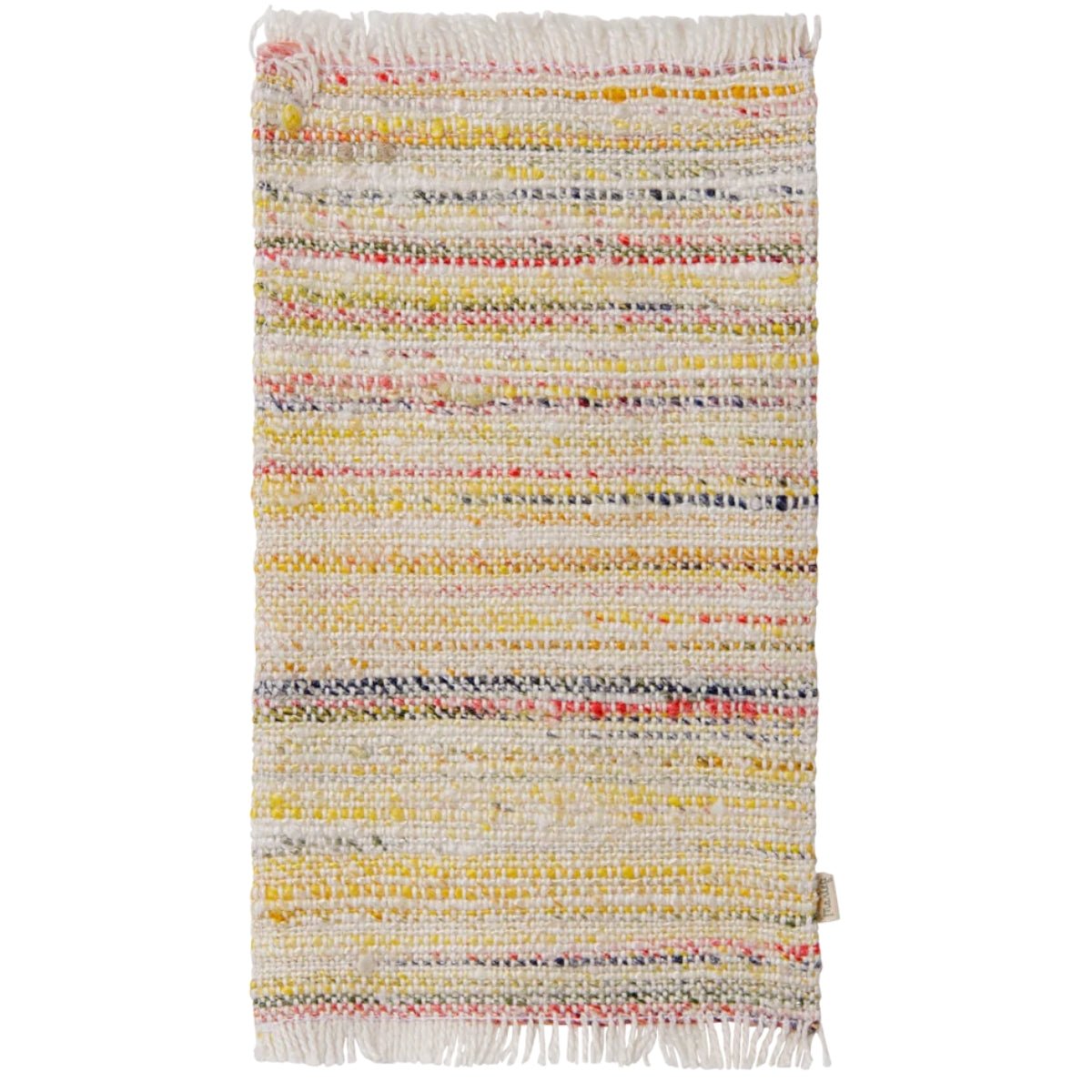 MAILEG-Tapis, Miniature, Large - Rayures Multicolores