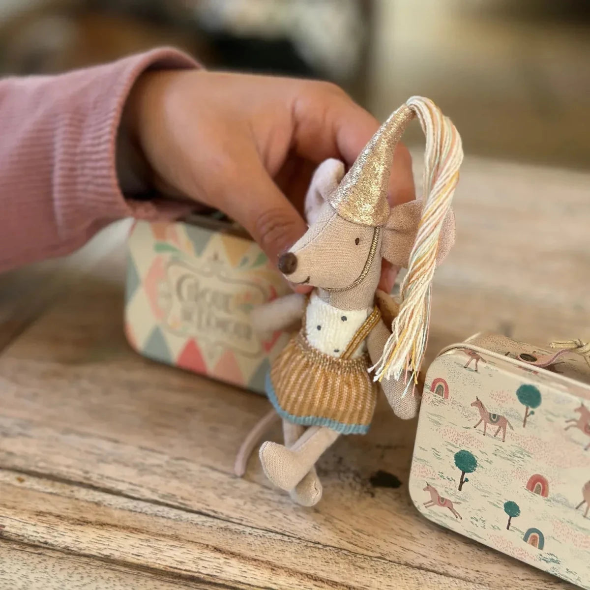 MAILEG - Tenue De Fée Dans Sa Valisette, Petite Sœur Souris Maileg
