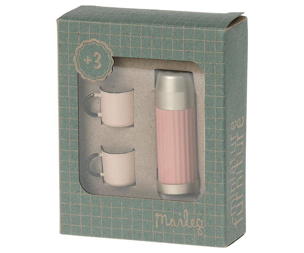 MAILEG - Thermos Et Tasses Pour Souris Maileg - Corail