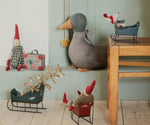 MAILEG - Traineau, Pour Souris Maileg - Rouge