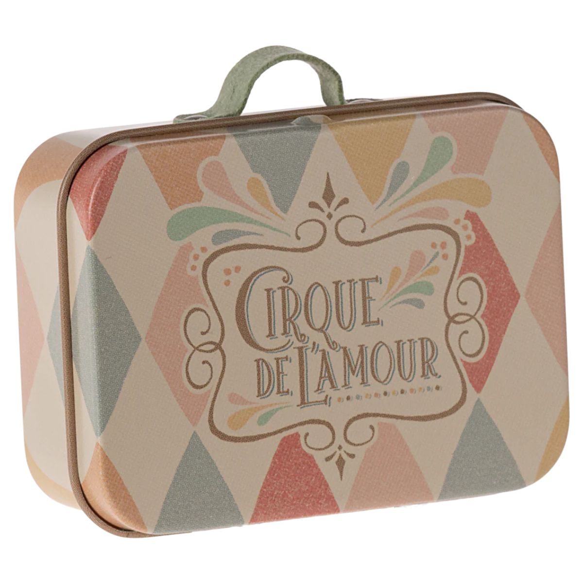 MAILEG - Valisette Micro Pour Souris Maileg, Harlequin