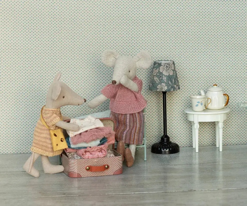 MAILEG - Valisette, Micro - Rose, Pour Souris Maileg