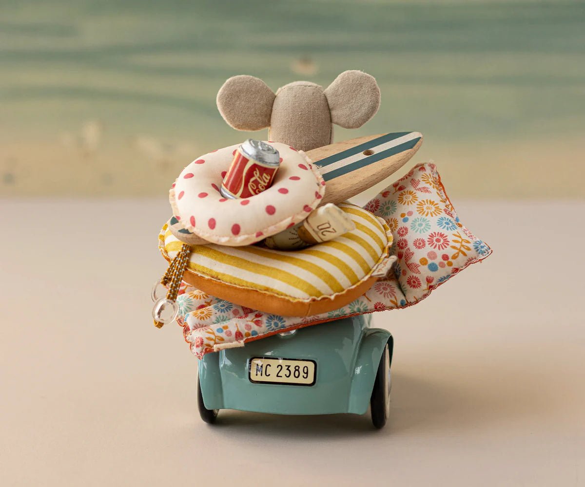MAILEG - Voiture, Pour Souris Maileg - Bleu Clair