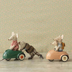 MAILEG - Voiture Souris - Vert Foncé