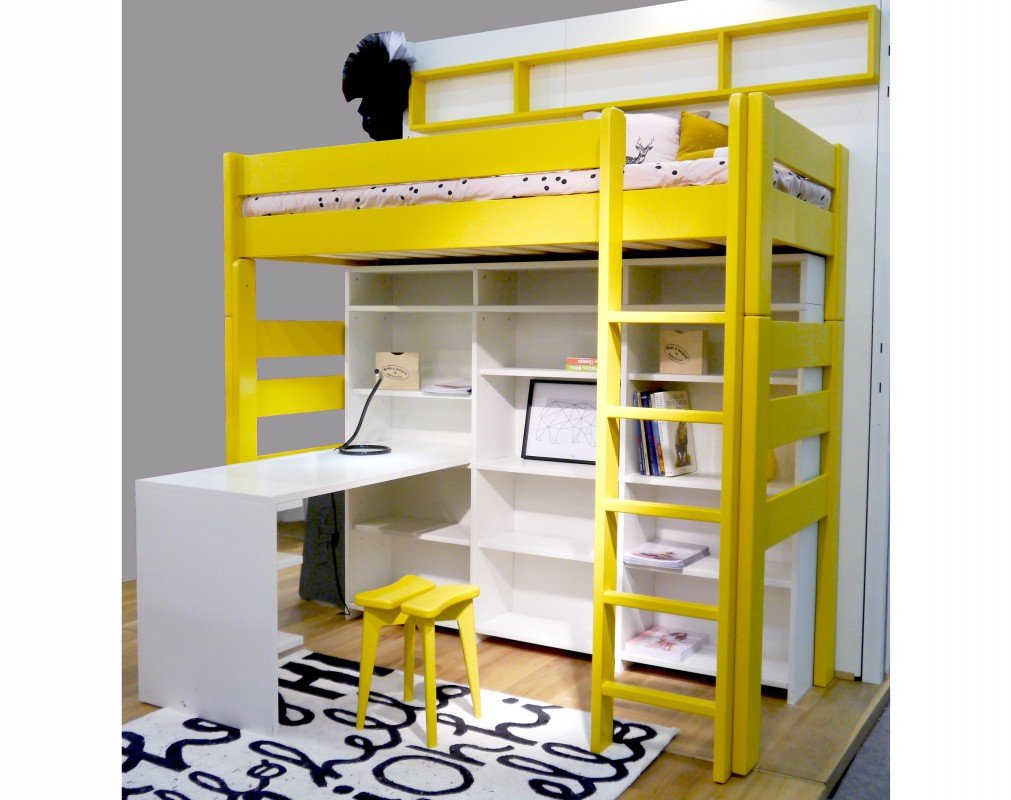 MATHY BY BOLS - Bibliothèque Surélevé DOMINIQUE 186 Mdf