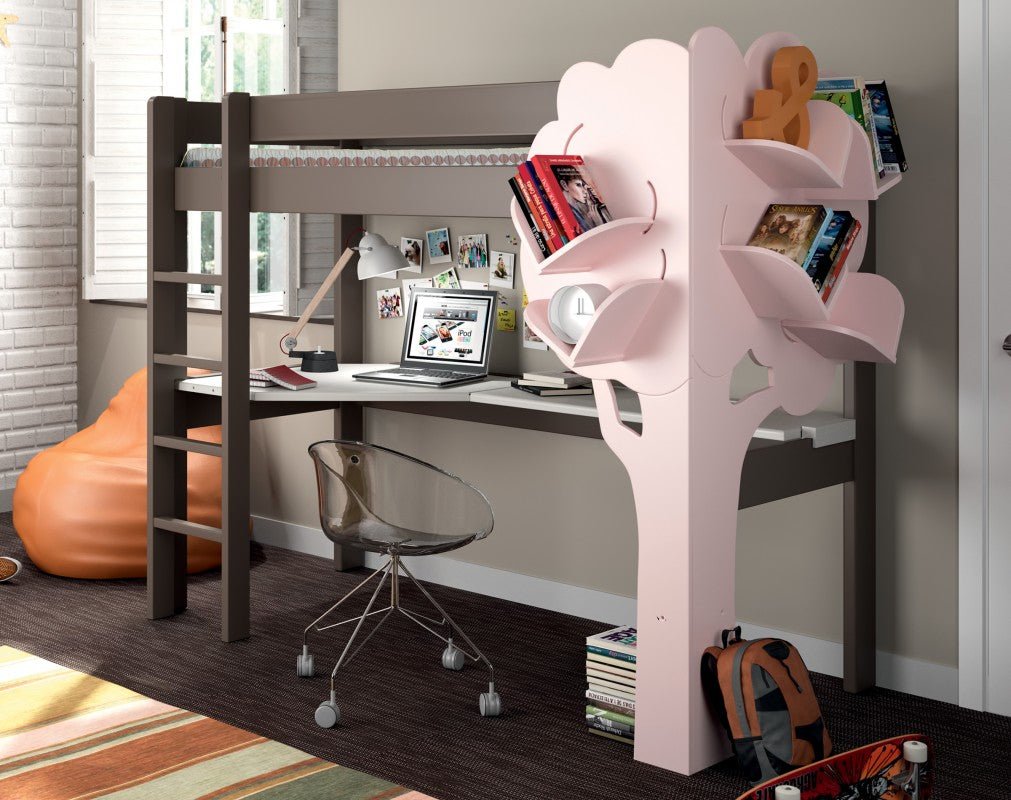 MATHY BY BOLS - Bureau Coin Surélevé DOMINIQUE 90