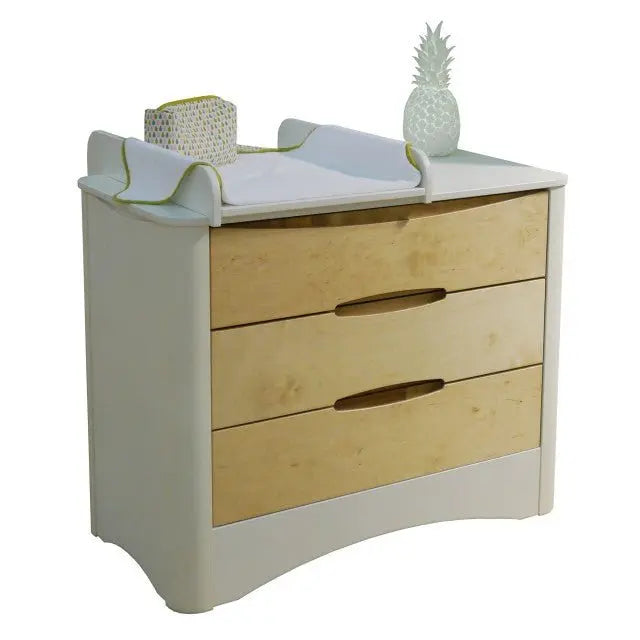 MATHY BY BOLS - Commode 3 Tiroirs FUSION Profiles Blanc