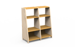 MATHY BY BOLS - Étagère Deux Colonnes ASYMETRY