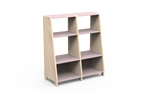 MATHY BY BOLS - Étagère Deux Colonnes ASYMETRY